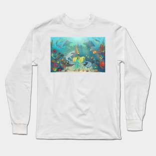 Ocean Fantasy Witch Long Sleeve T-Shirt